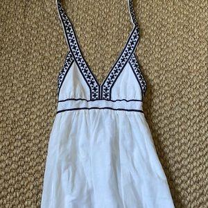 J Crew long halter dress